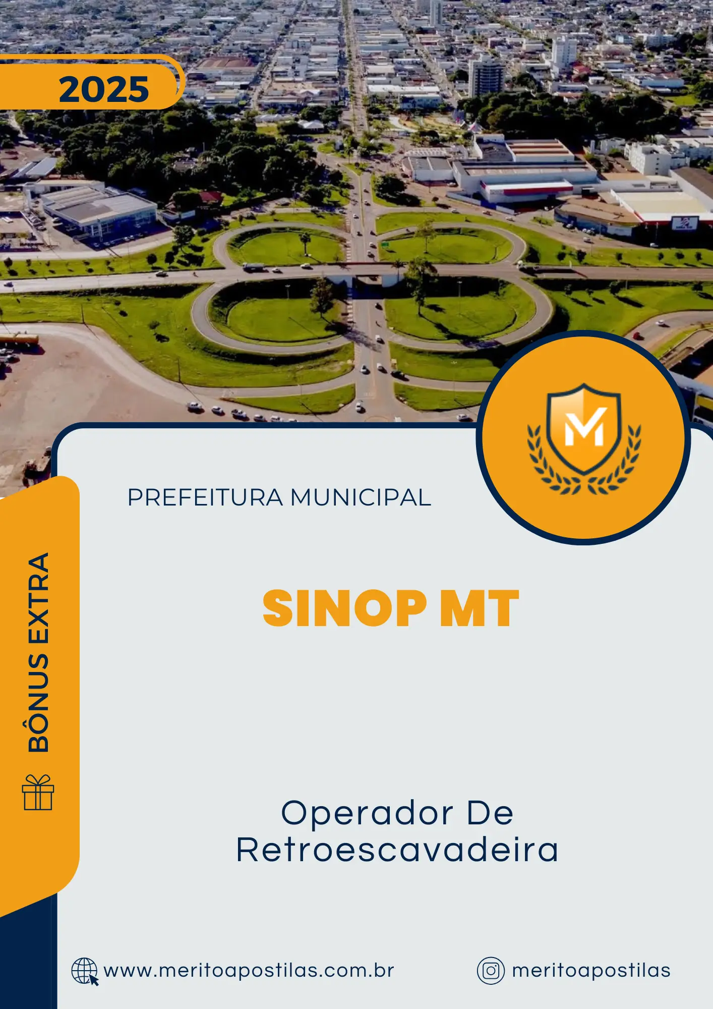 Apostila Operador De Retroescavadeira Prefeitura de Sinop MT 2025