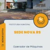 Apostila Operador de Máquinas Prefeitura de Sede Nova RS 2024