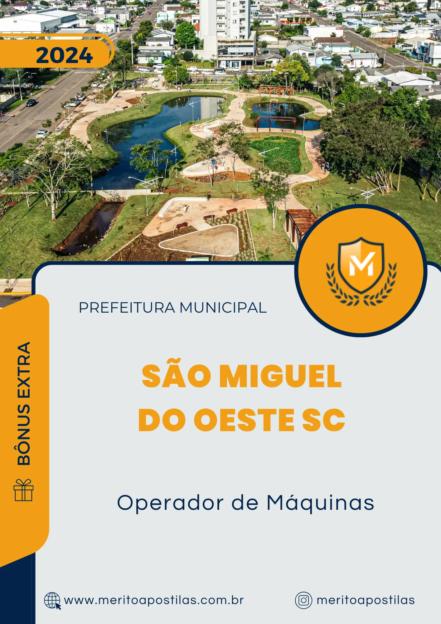 Apostila Operador de Máquinas Prefeitura de São Miguel do Oeste SC 2025