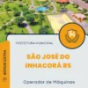 Apostila Operador de Máquinas Prefeitura de São José do Inhacorá RS 2025