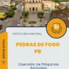 Apostila Operador de Máquinas Agrícolas Prefeitura de Pedras de Fogo PB 2025