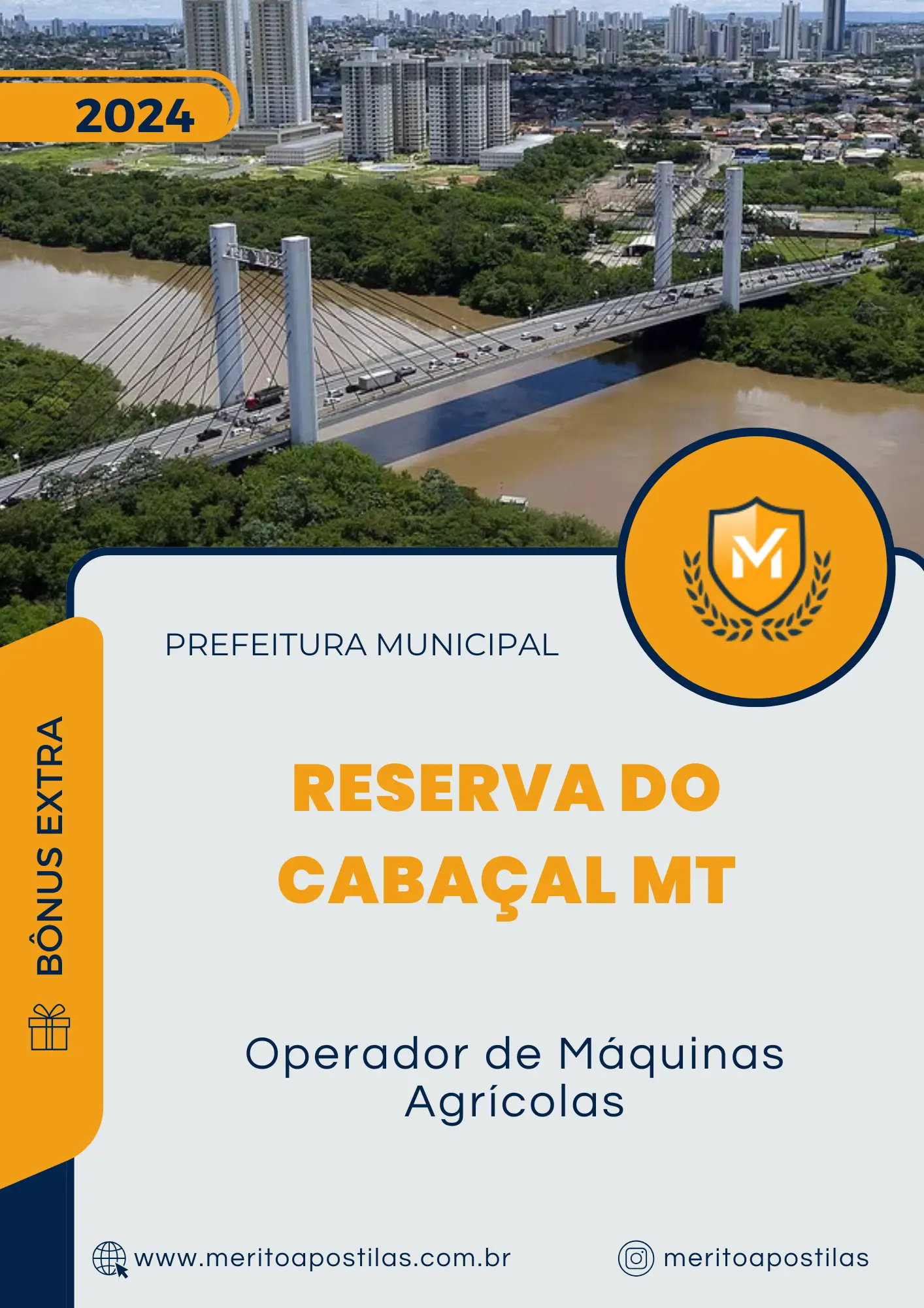 Apostila Operador de Máquinas Agrícolas Prefeitura de Reserva do Cabaçal MT 2024