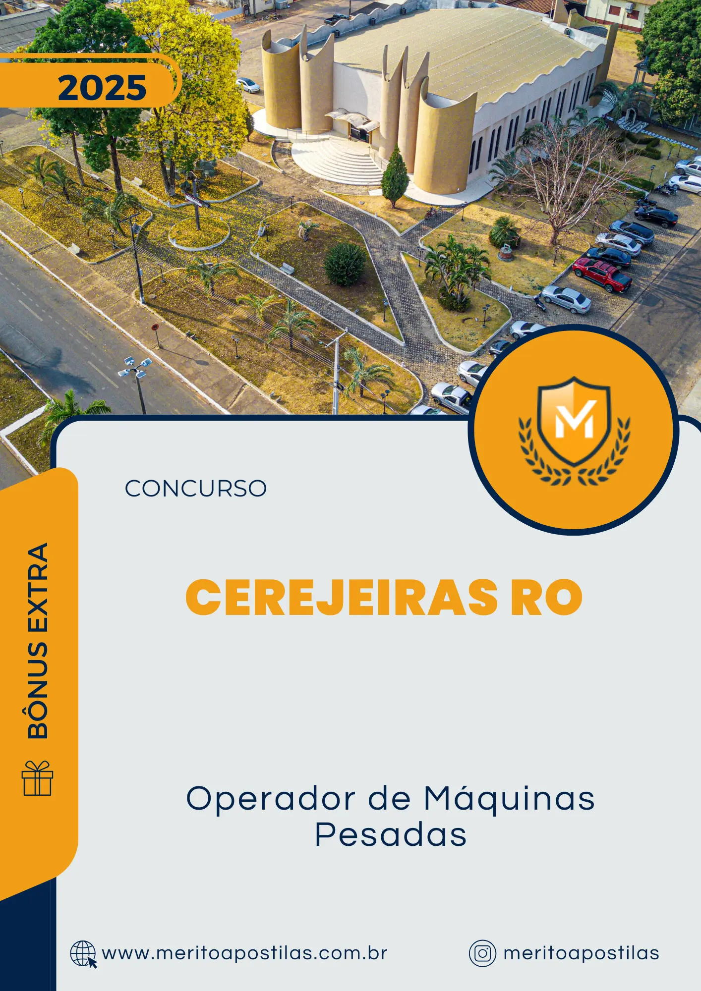 Apostila Operador de Máquinas Pesadas Concurso Cerejeiras RO 2025