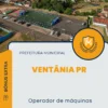 Apostila Operador de Máquinas Prefeitura de Ventânia PR 2024