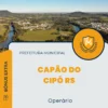 Apostila Operário Prefeitura de Capão do Cipó RS 2025