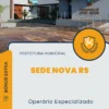 Apostila Operário Especializado Prefeitura de Sede Nova RS 2024