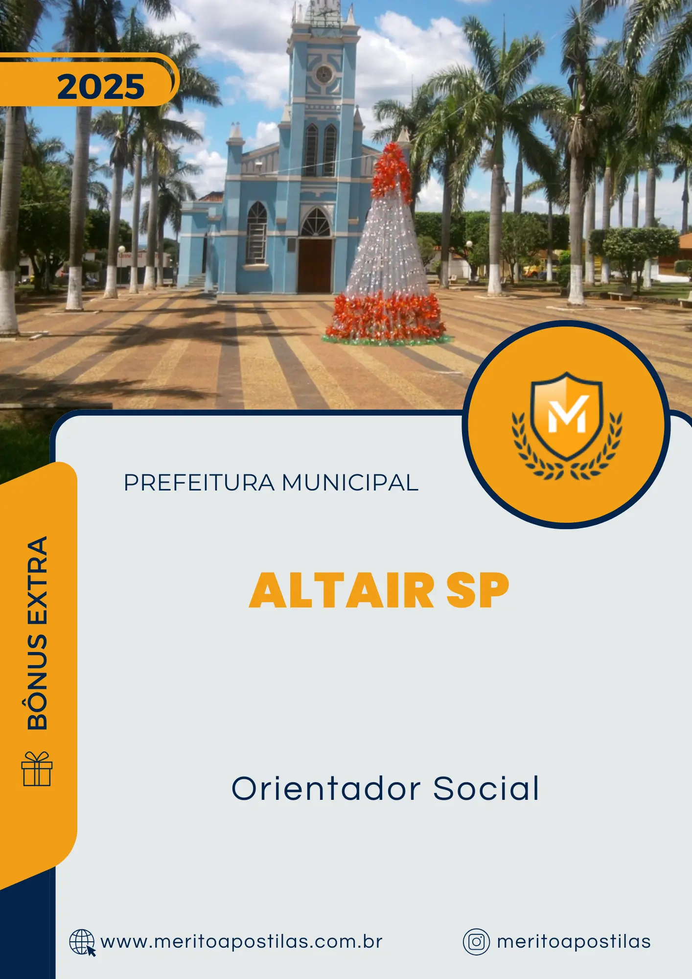 Apostila Orientador Social Prefeitura de Altair SP 2025