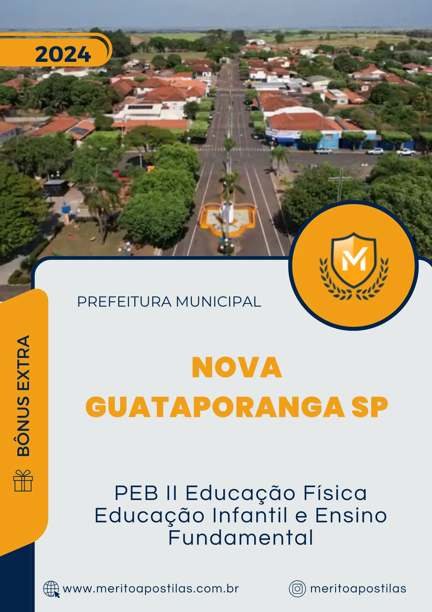 Apostila PEB II Educação Física Educação Infantil e Ensino Fundamental Prefeitura de Nova Guataporanga SP 2024