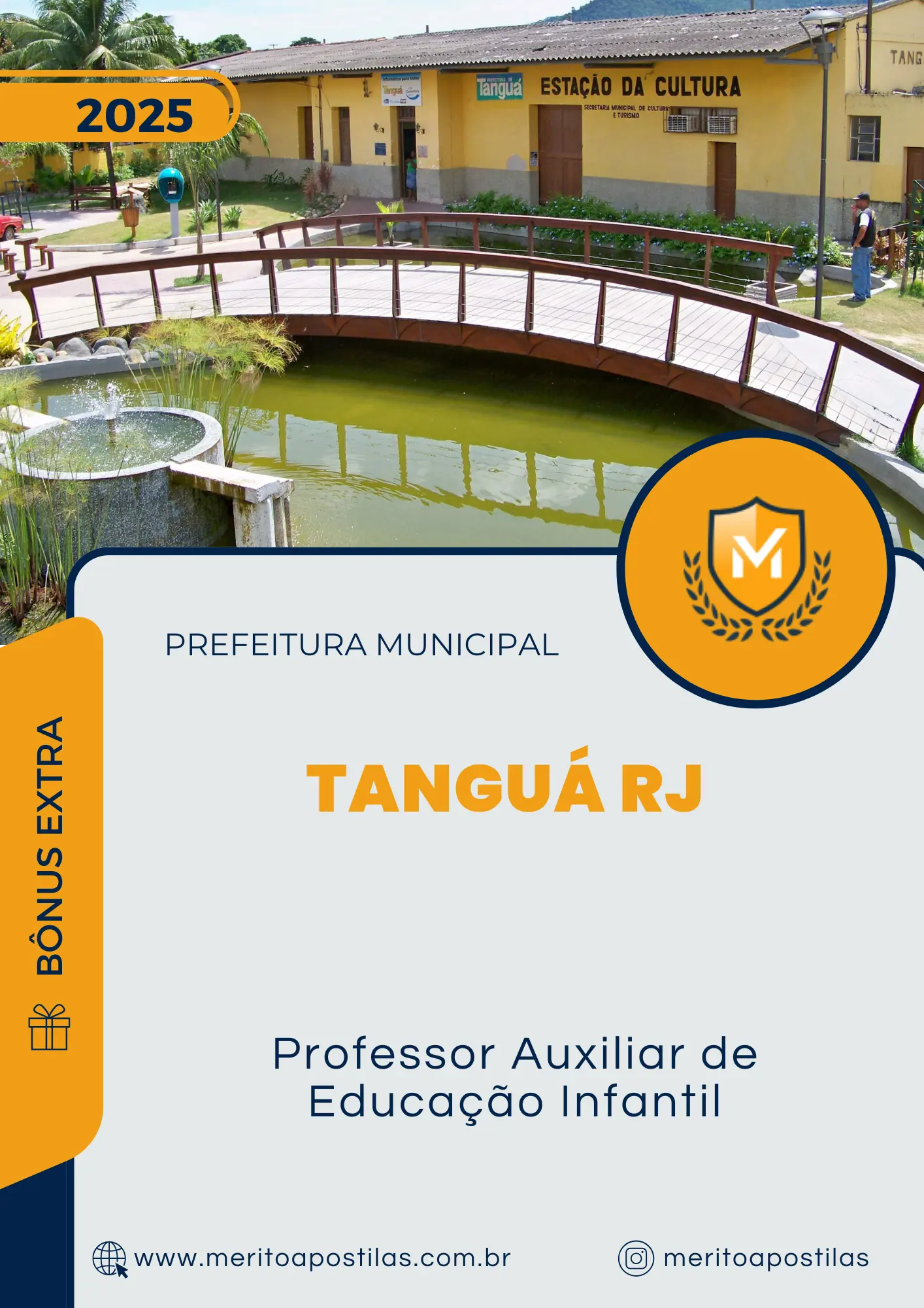 Apostila Professor Auxiliar de Educação Infantil Prefeitura de Tanguá RJ 2025