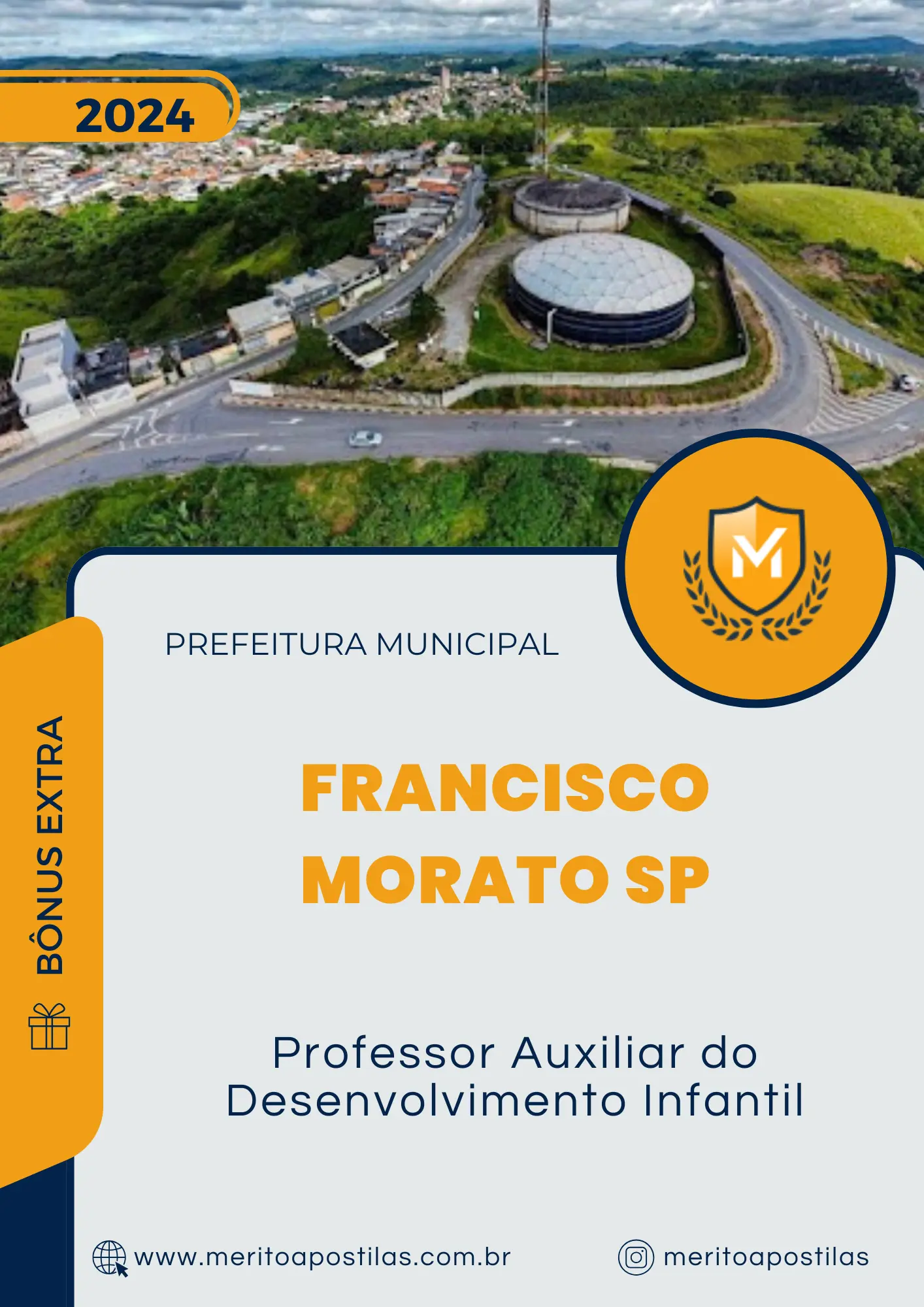 Apostila Professor Auxiliar do Desenvolvimento Infantil Prefeitura de Francisco Morato SP 2024