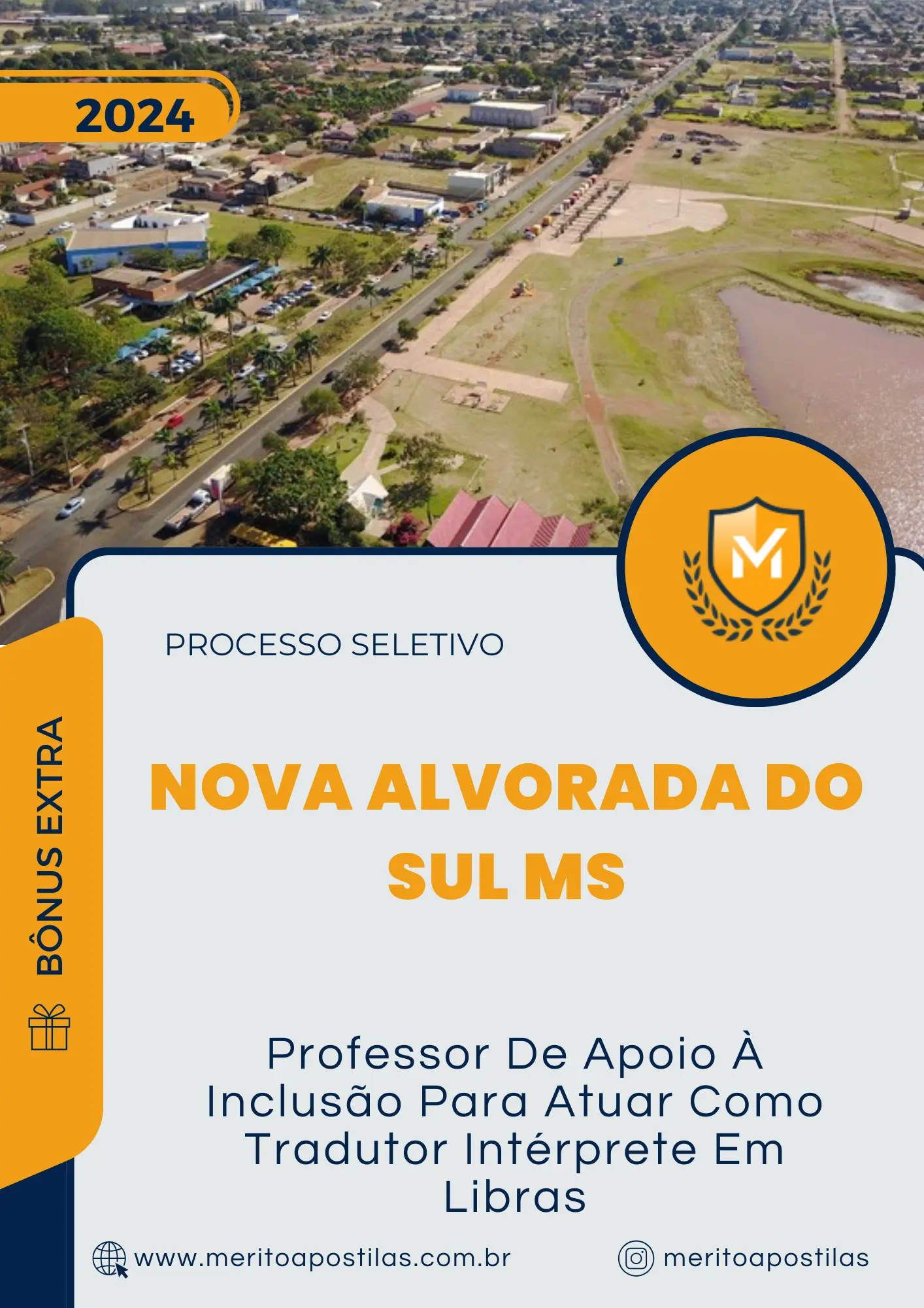 Apostila Professor De Apoio À Inclusão Para Atuar Como Tradutor Intérprete Em Libras Processo Seletivo de Nova Alvorada do Sul MS 2024