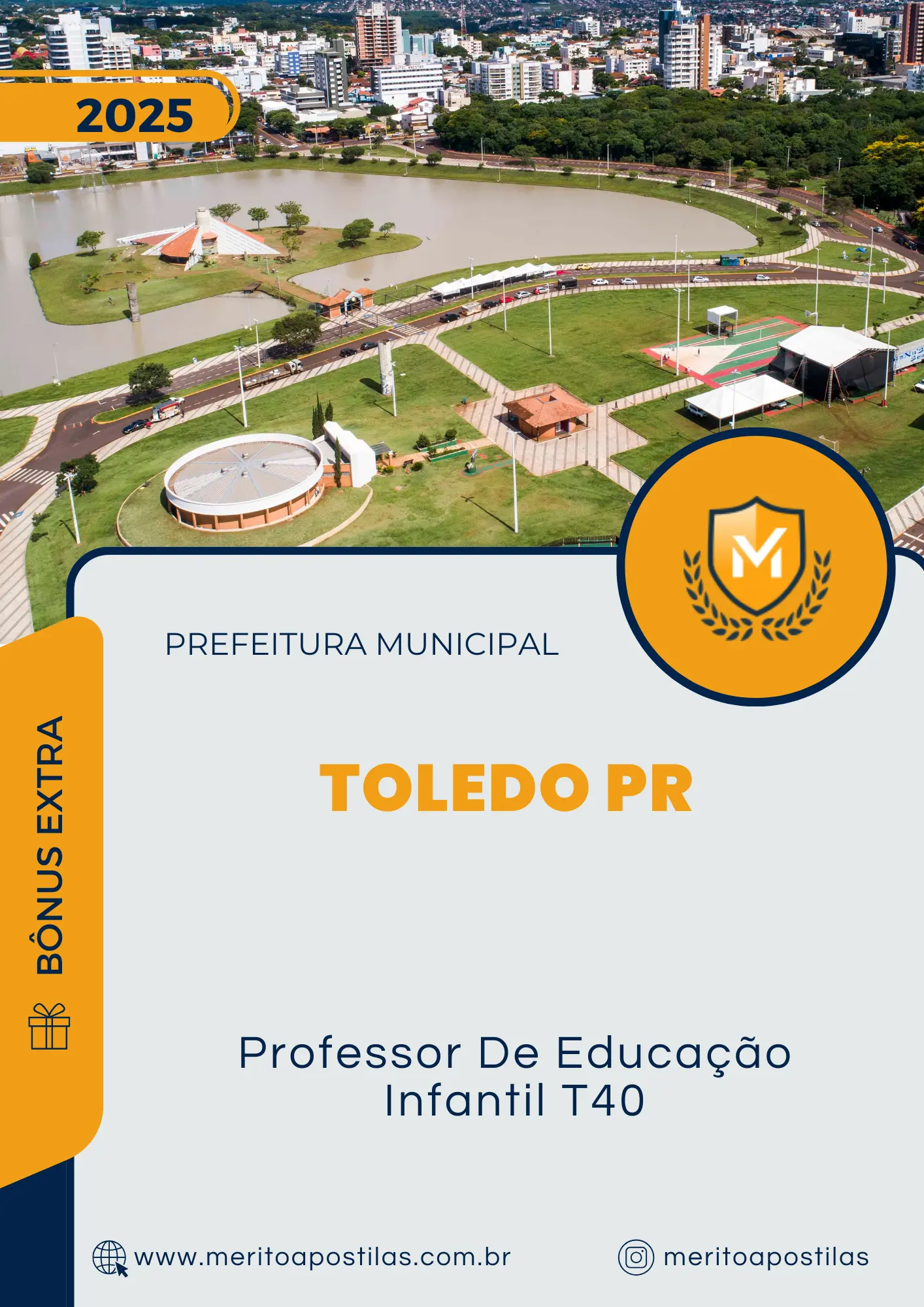 Apostila Professor De Educação Infantil T40 Concurso Prefeitura de Toledo PR 2025