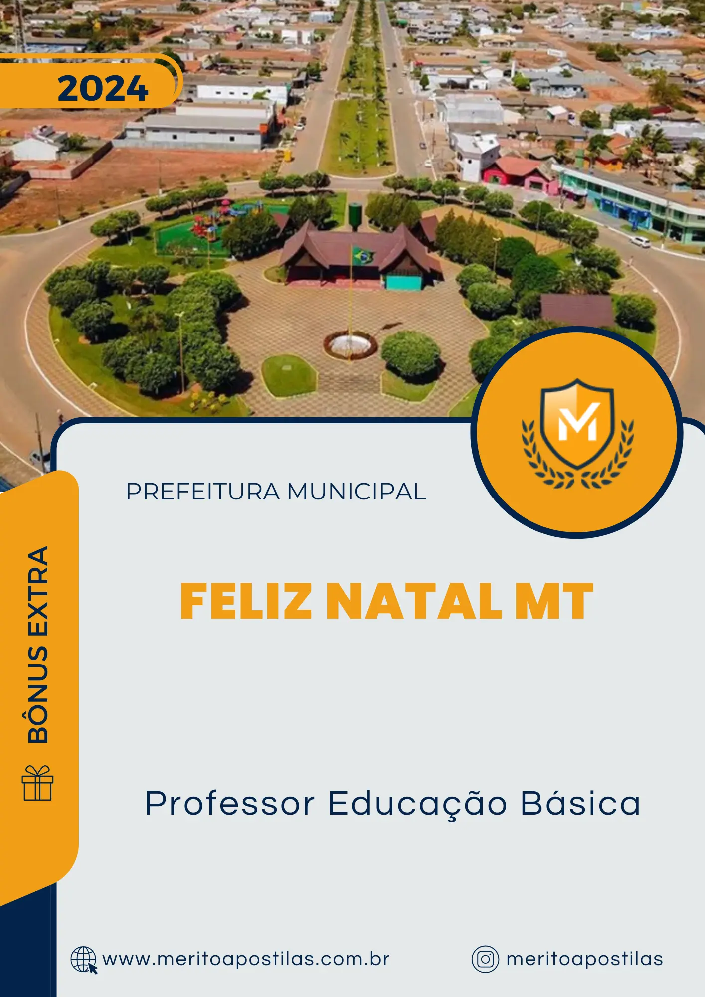 Apostila Professor Educação Básica Prefeitura de Feliz Natal MT 2024