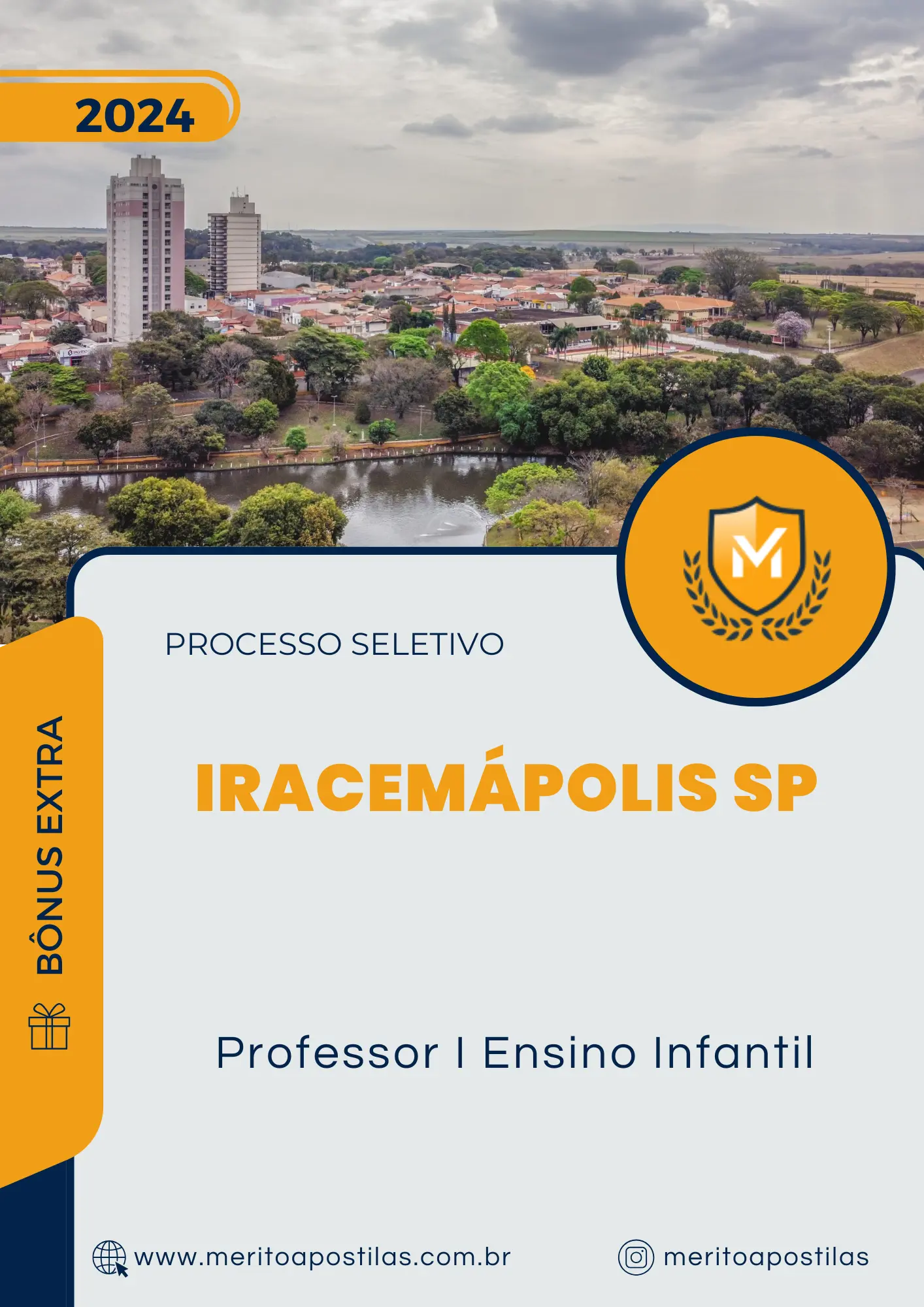 Apostila Professor I Ensino Infantil Processo Seletivo Iracemápolis SP 2024