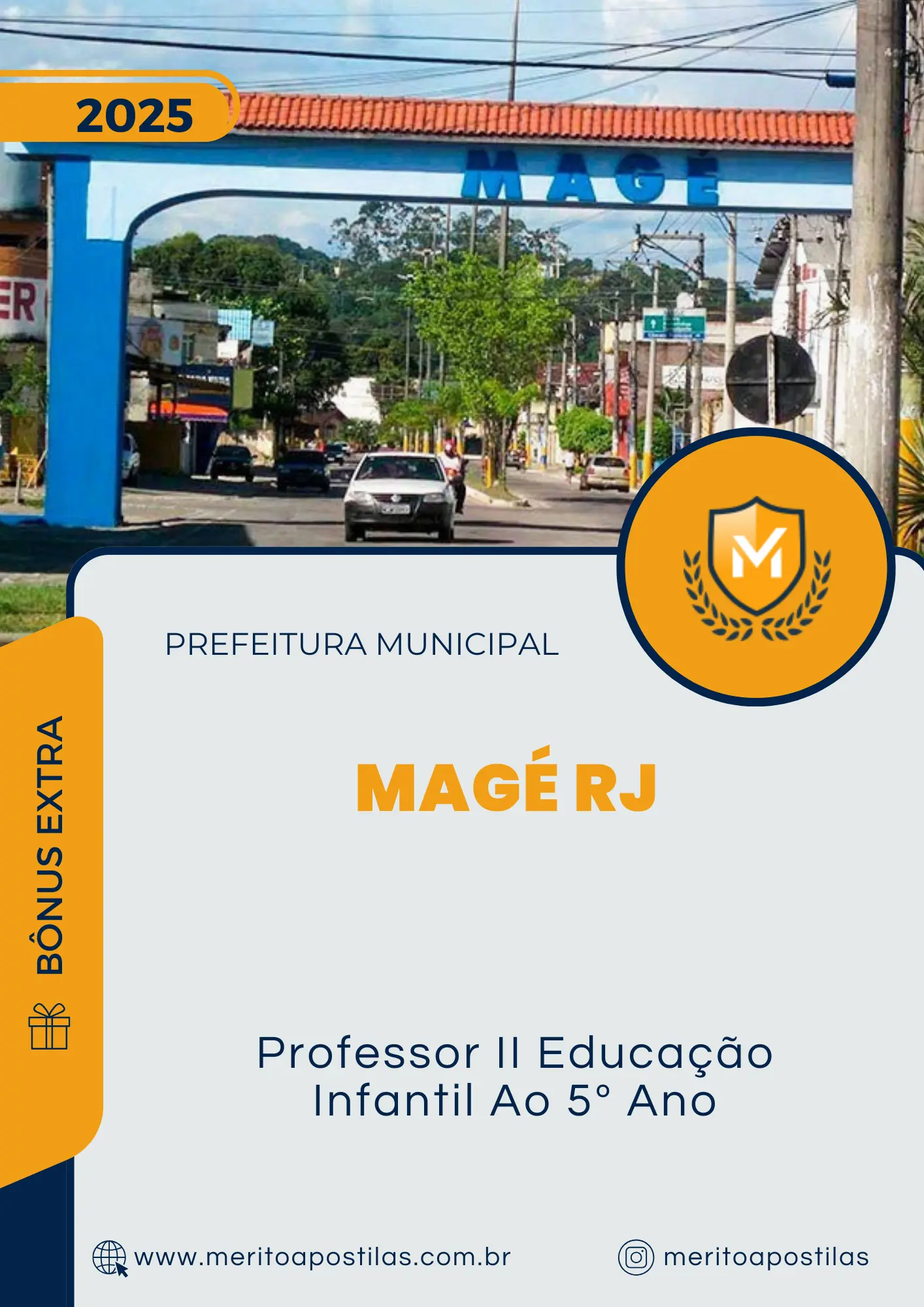 Apostila Professor II Educação Infantil Ao 5º Ano Prefeitura de Magé RJ 2025