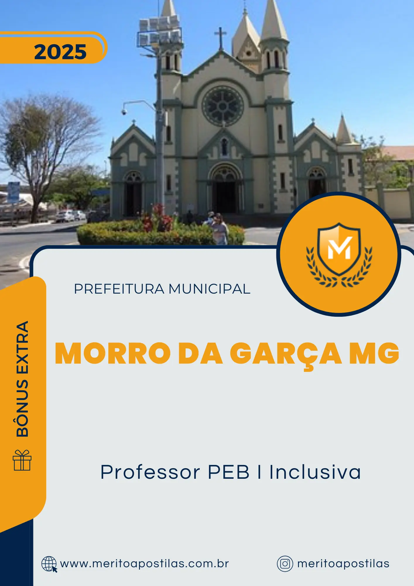 Apostila Professor PEB I Inclusiva Prefeitura de Morro da Garça MG 2025