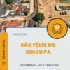 Apostila Professor PII Ciências Concurso São Félix do Xingu PA 2025