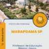 Apostila Professor de Educação Básica I Apoio Prefeitura de Marapoama SP 2025