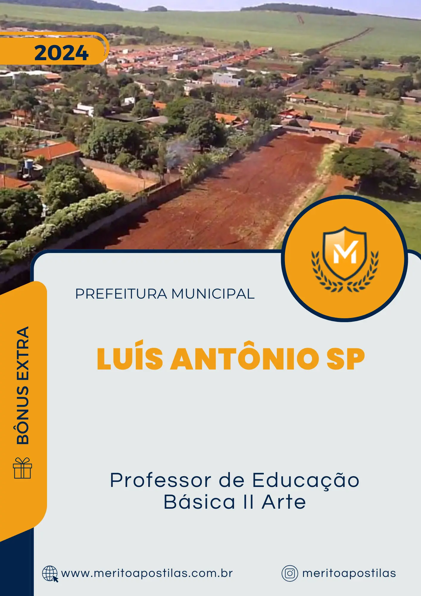 Apostila Professor de Educação Básica II Arte Prefeitura de Luís Antônio SP 2025