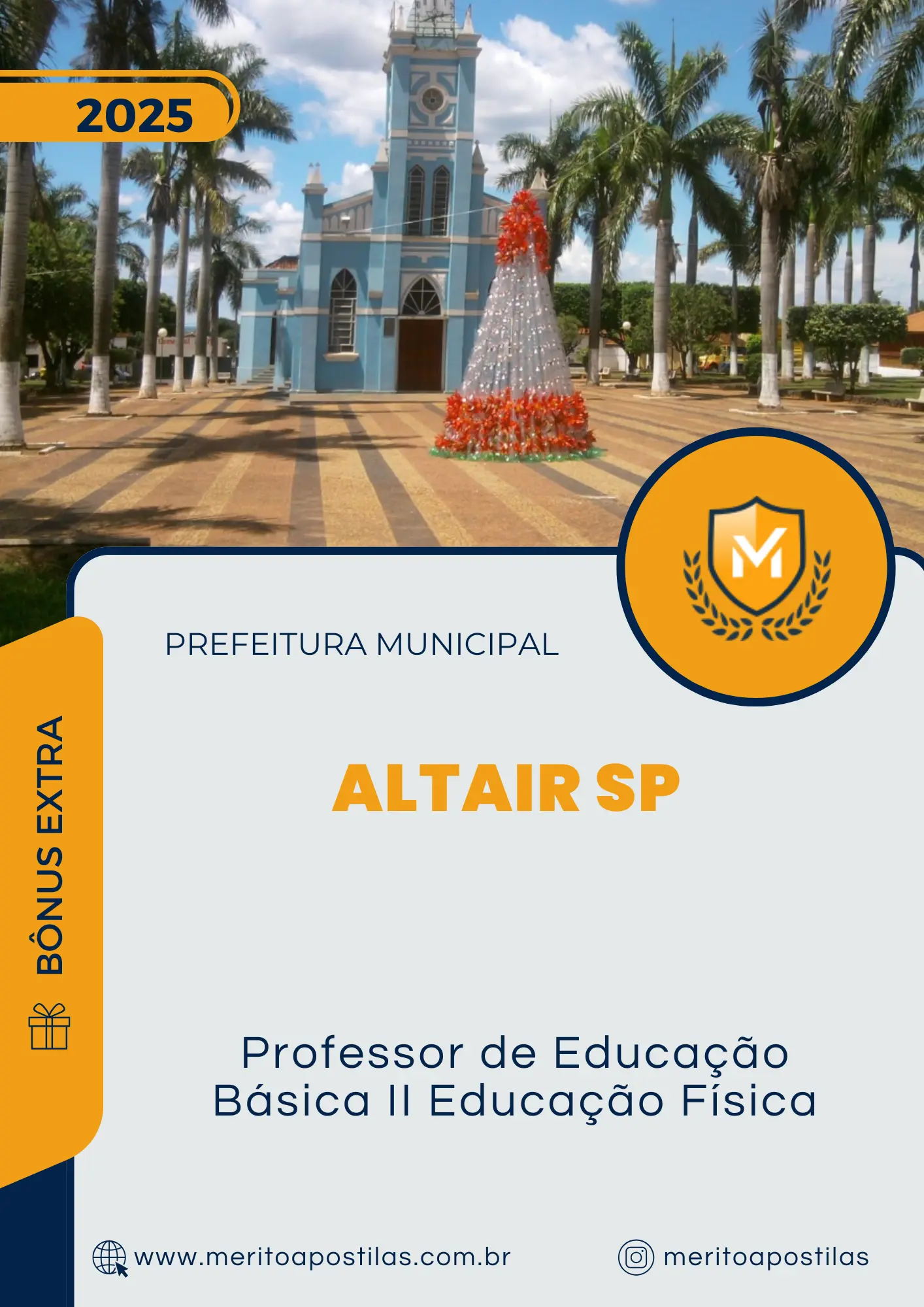 Apostila Professor de Educação Básica II Educação Física Prefeitura de Altair SP 2025