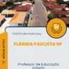 Apostila Professor de Educação Infantil Prefeitura de Flórida Paulista SP 2024