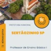 Apostila Professor de Ensino Básico I Prefeitura de Sertãozinho SP 2024
