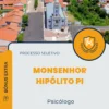 Apostila Psicólogo Processo Seletivo de Monsenhor Hipólito PI 2025