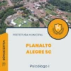 Apostila Psicólogo I Prefeitura de Planalto Alegre SC 2024
