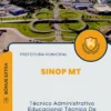 Apostila Técnico Administrativo Educacional Técnico De Desenvolvimento Infantil Prefeitura de Sinop MT 2025