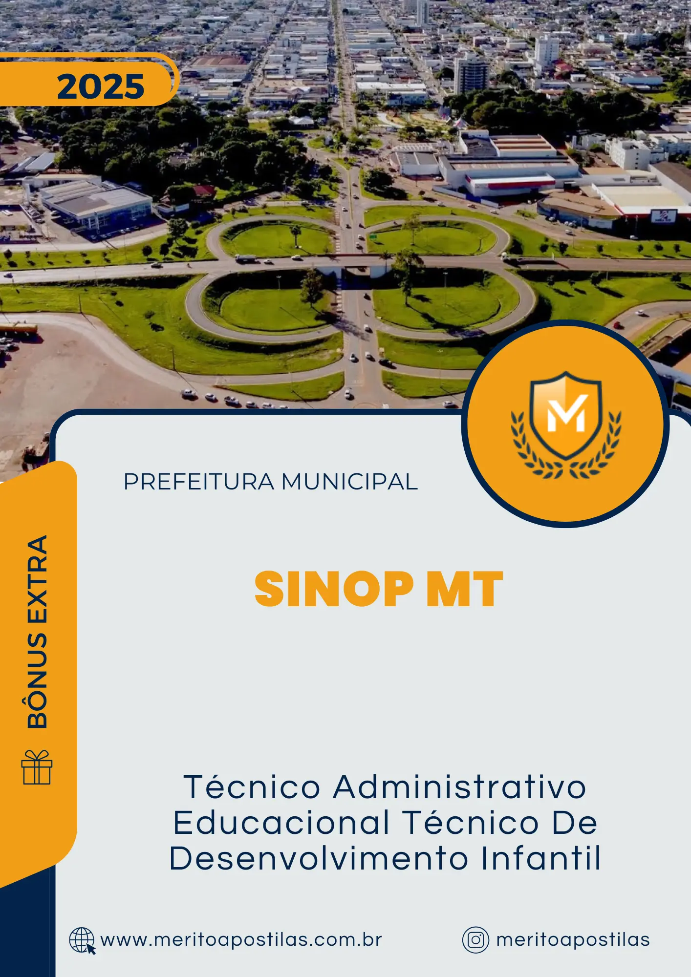 Apostila Técnico Administrativo Educacional Técnico De Desenvolvimento Infantil Prefeitura de Sinop MT 2025