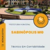 Apostila Técnico Em Contabilidade Prefeitura de Sabinópolis MG 2025