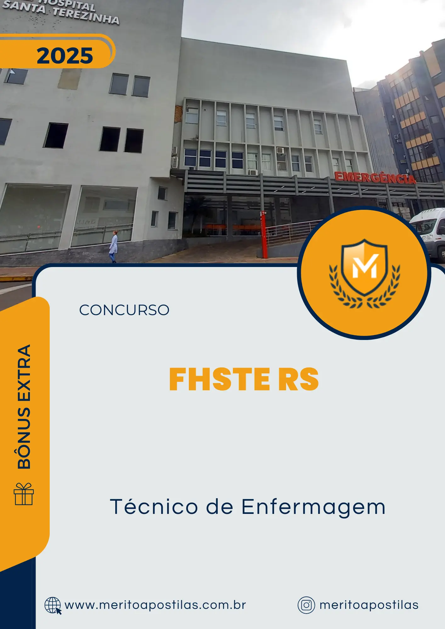 Apostila Técnico de Enfermagem Concurso FHSTE RS 2025