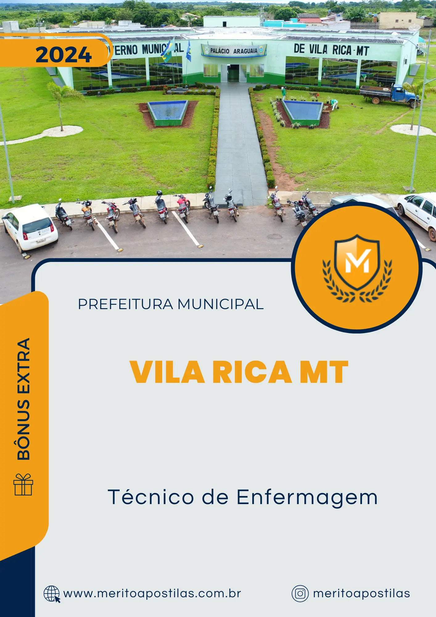 Apostila Técnico de Enfermagem Prefeitura de Vila Rica MT 2025