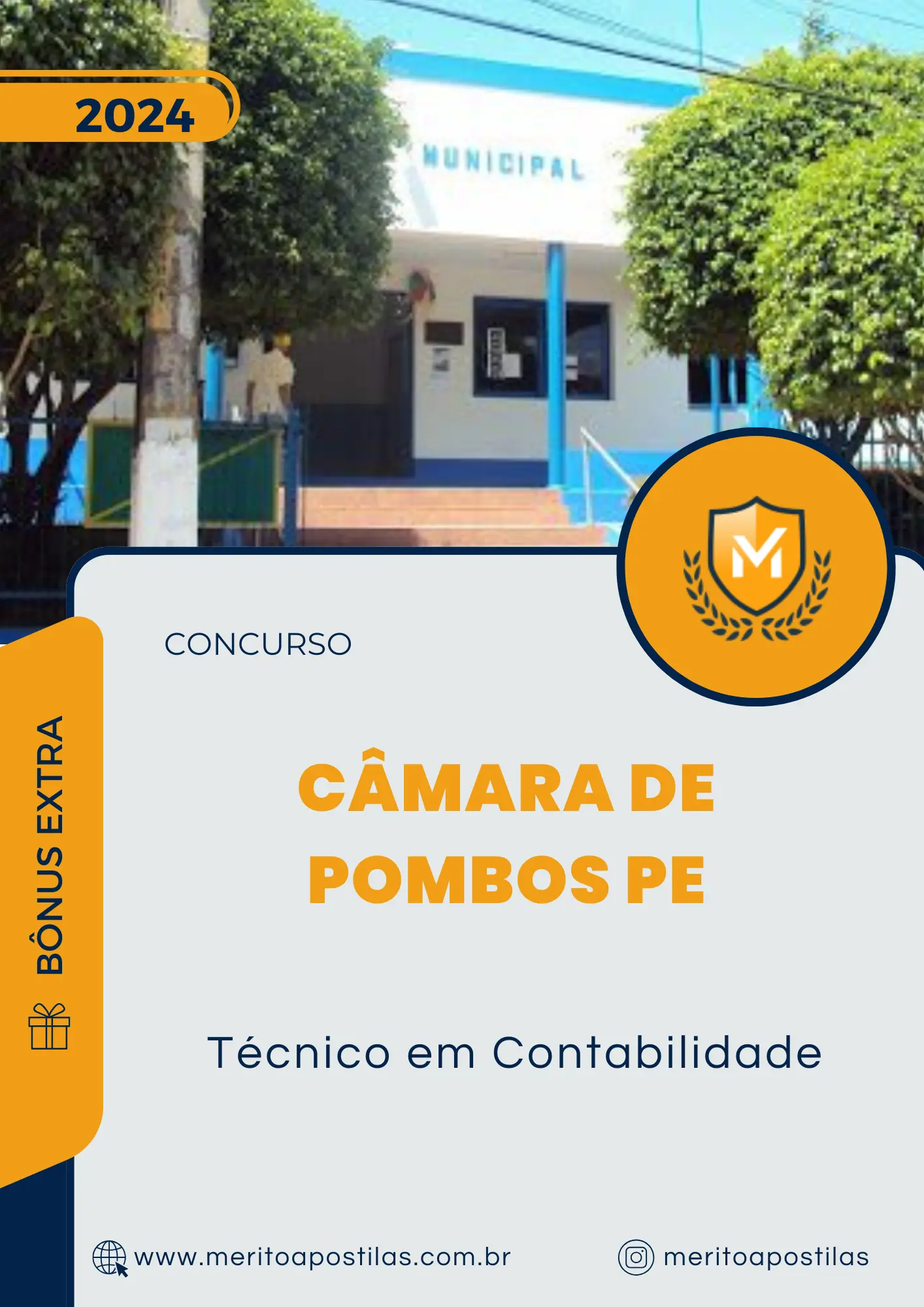 Apostila Técnico em Contabilidade Câmara de Pombos PE 2024