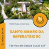 Apostila Técnico Em Saúde Bucal ESF Prefeitura de Santo Amaro da Imperatriz SC 2024