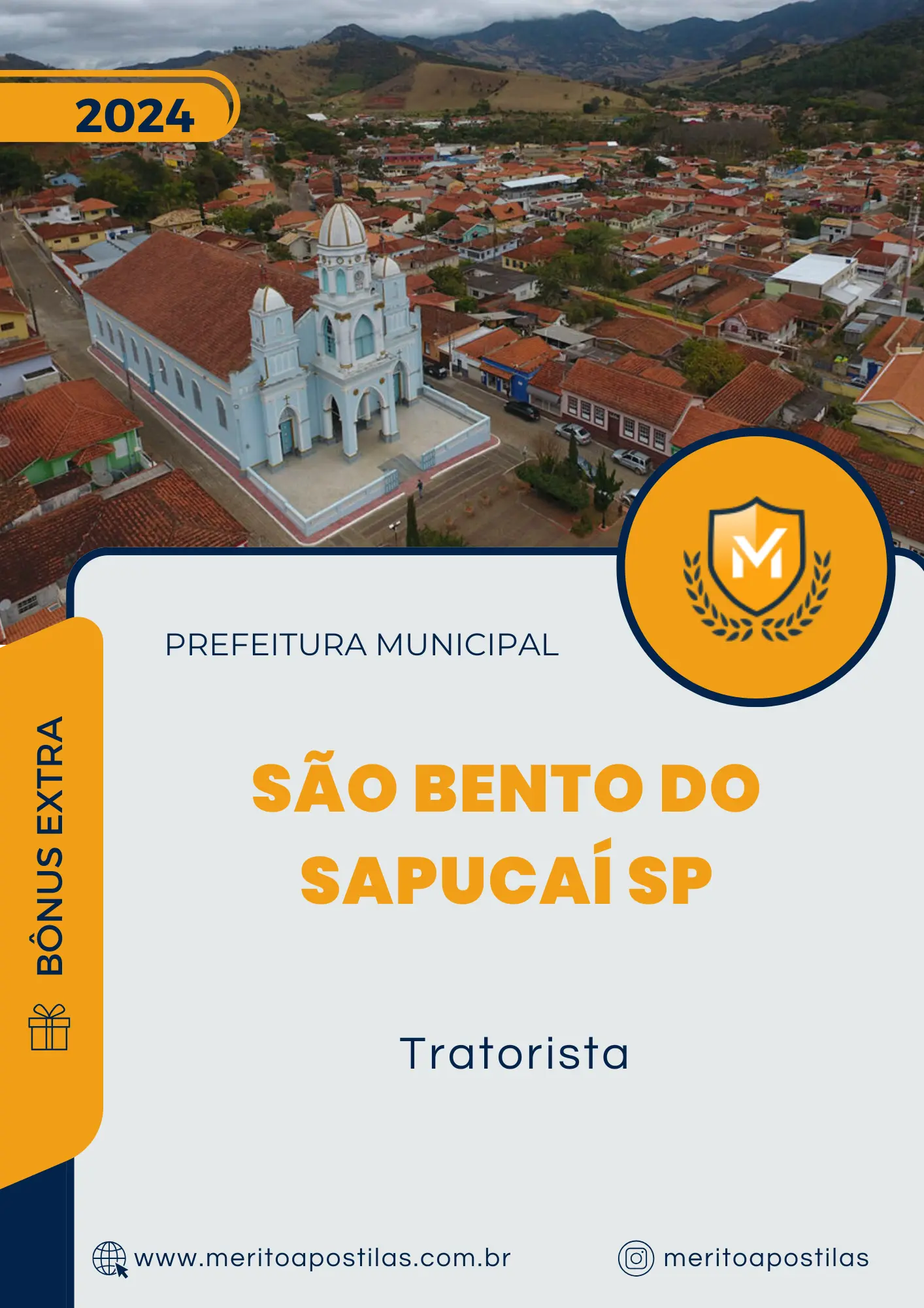 Apostila Tratorista Prefeitura de São Bento do Sapucaí SP 2024