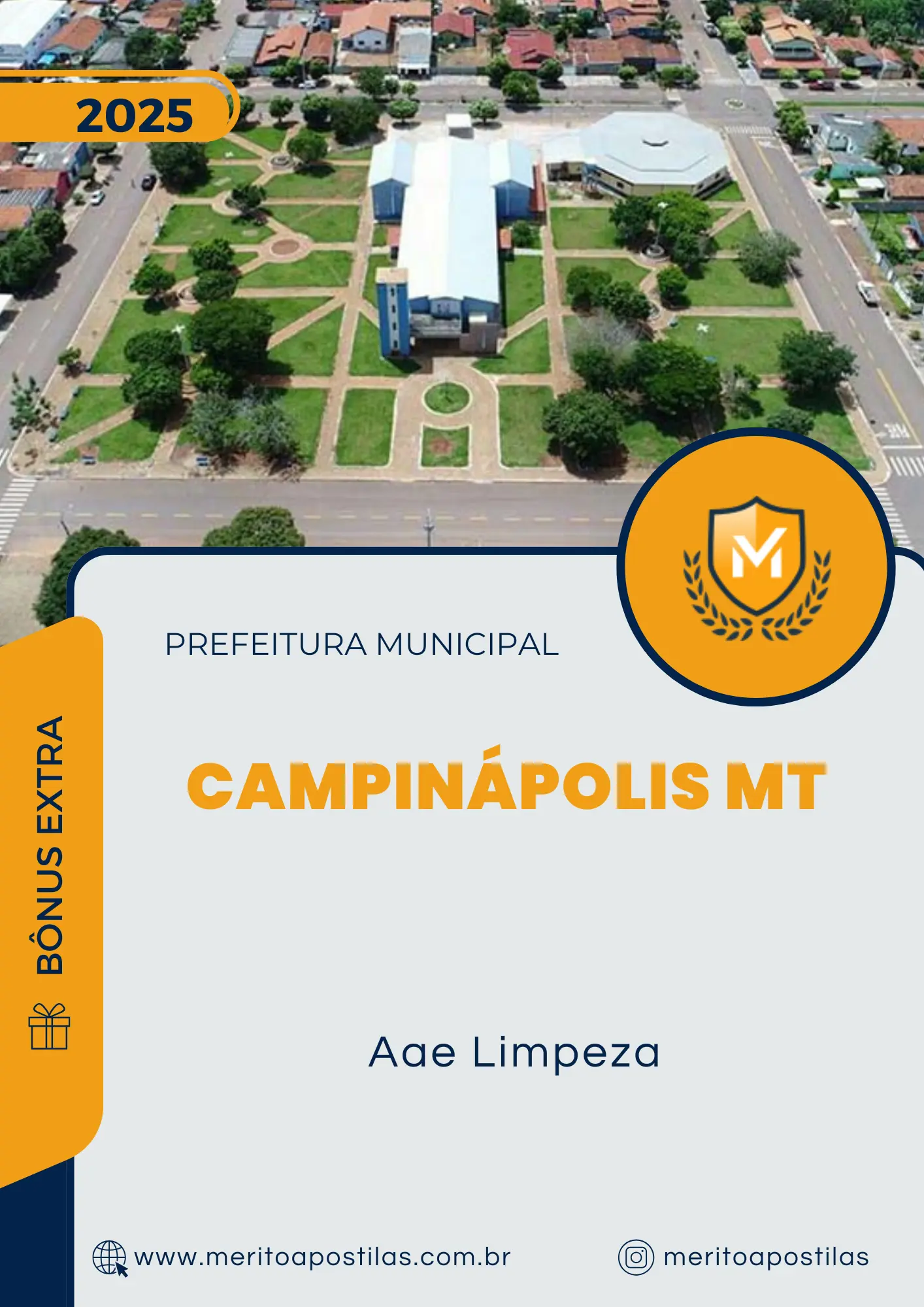 Apostila Aae Limpeza Prefeitura de Campinápolis MT 2025