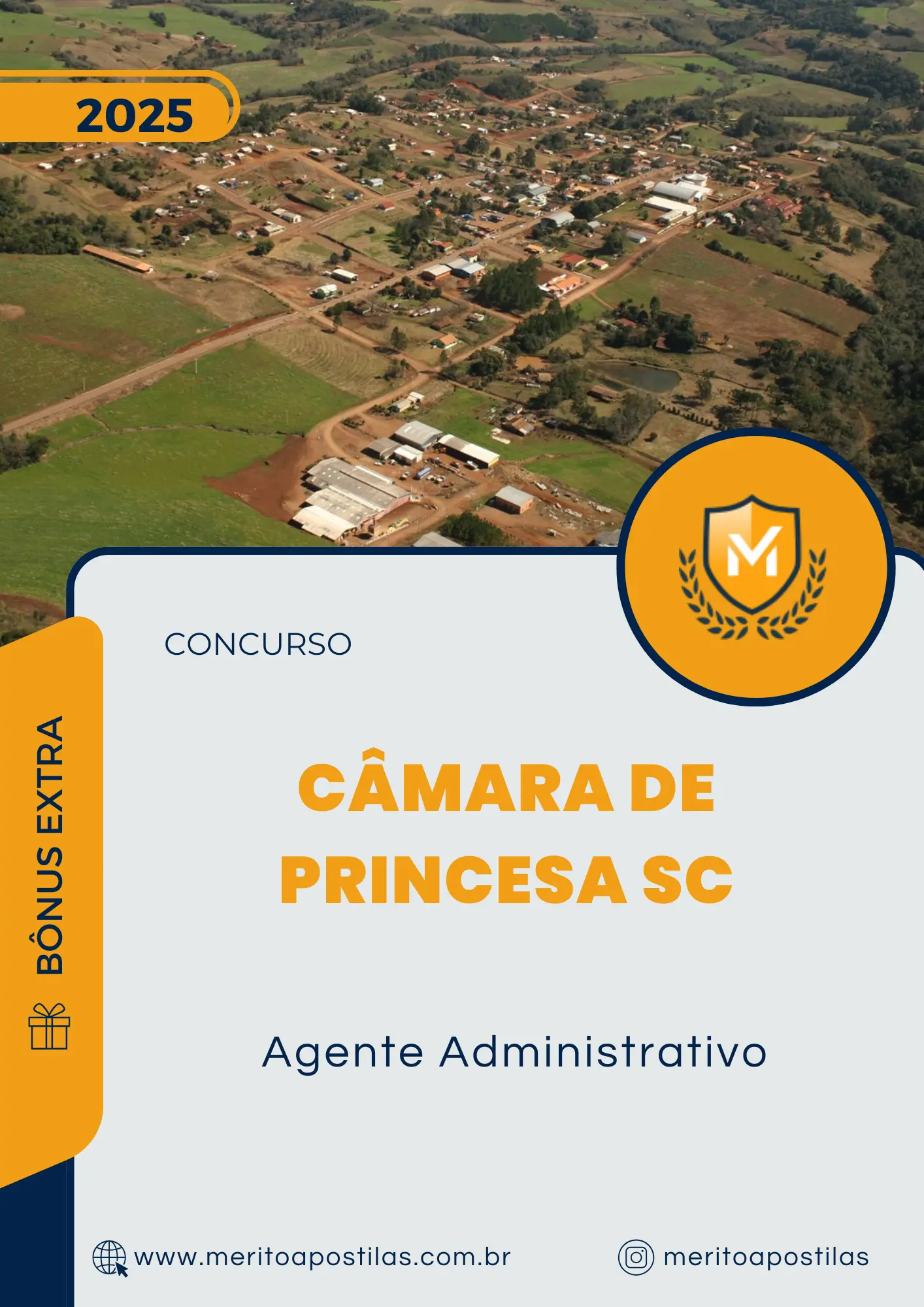 Apostila Agente Administrativo Concurso Câmara de Princesa SC 2025