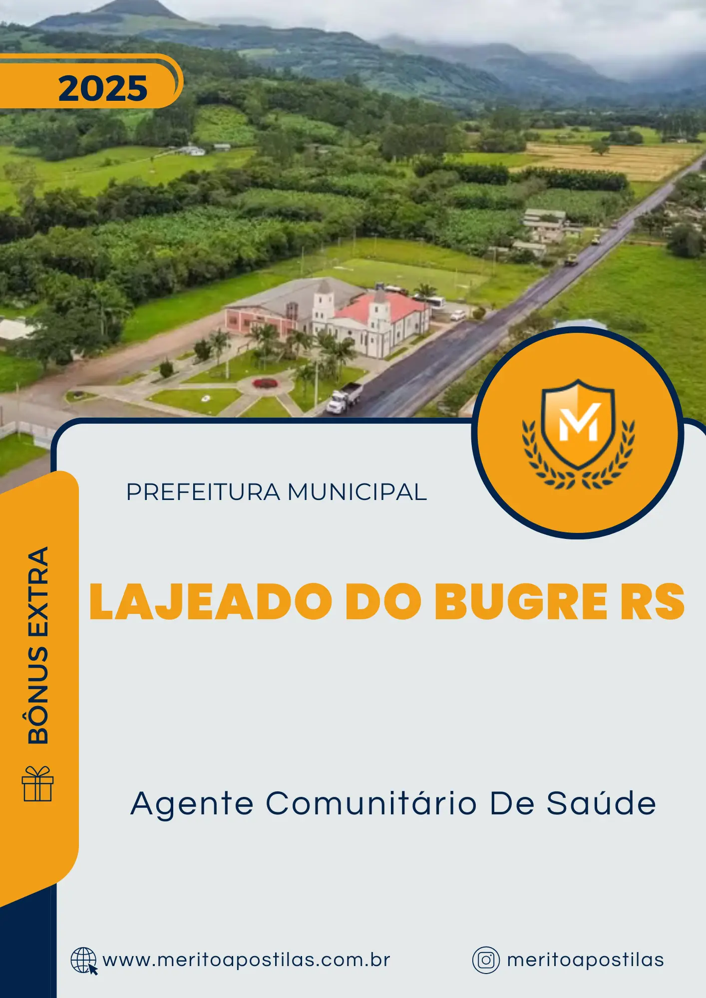 Apostila Agente Comunitário De Saúde Prefeitura de Lajeado do Bugre RS 2025