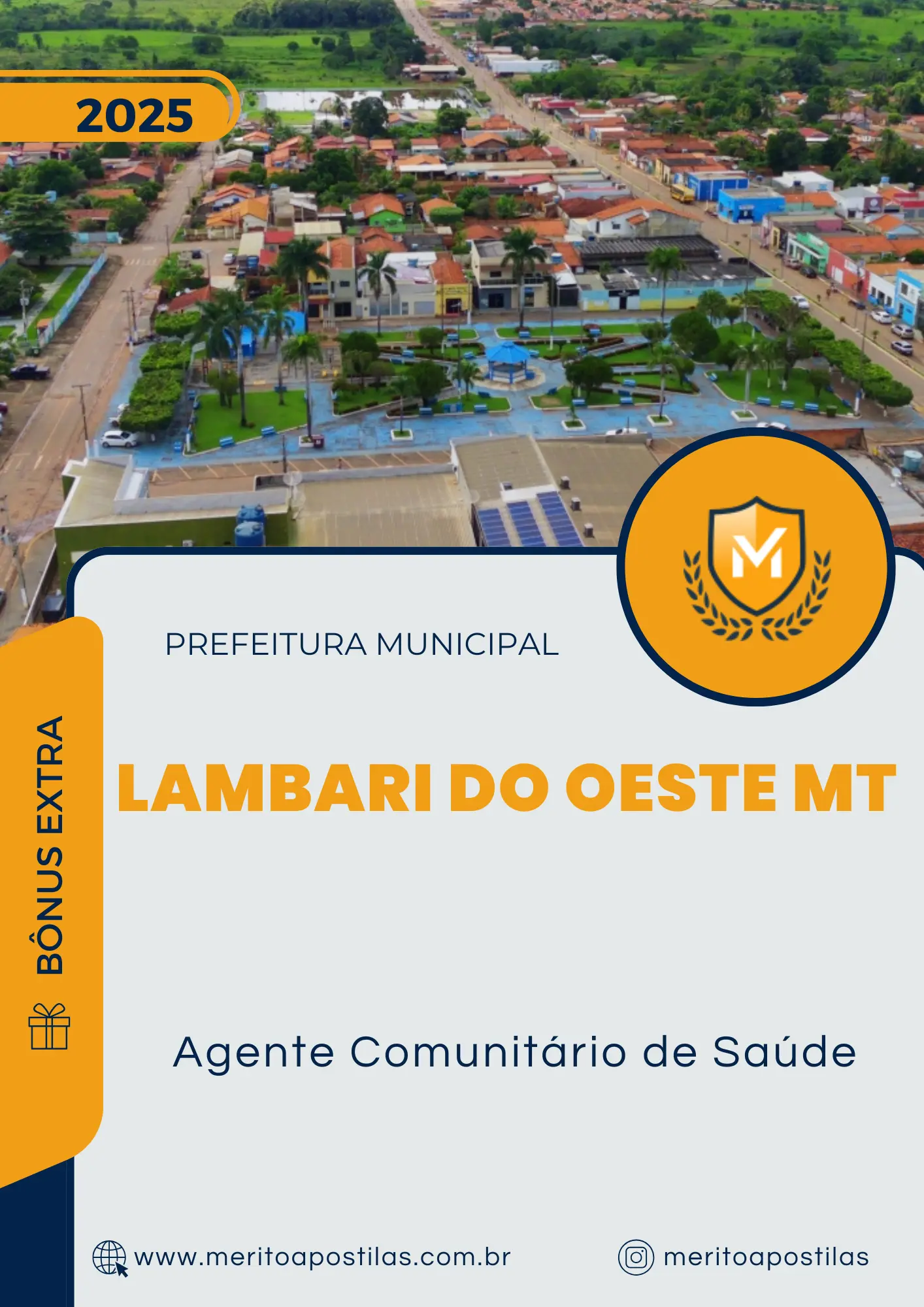 Apostila Agente Comunitário de Saúde Prefeitura de Lambari do Oeste MT 2025