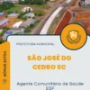 Apostila Agente Comunitário de Saúde ESF Prefeitura de São José do Cedro SC 2025