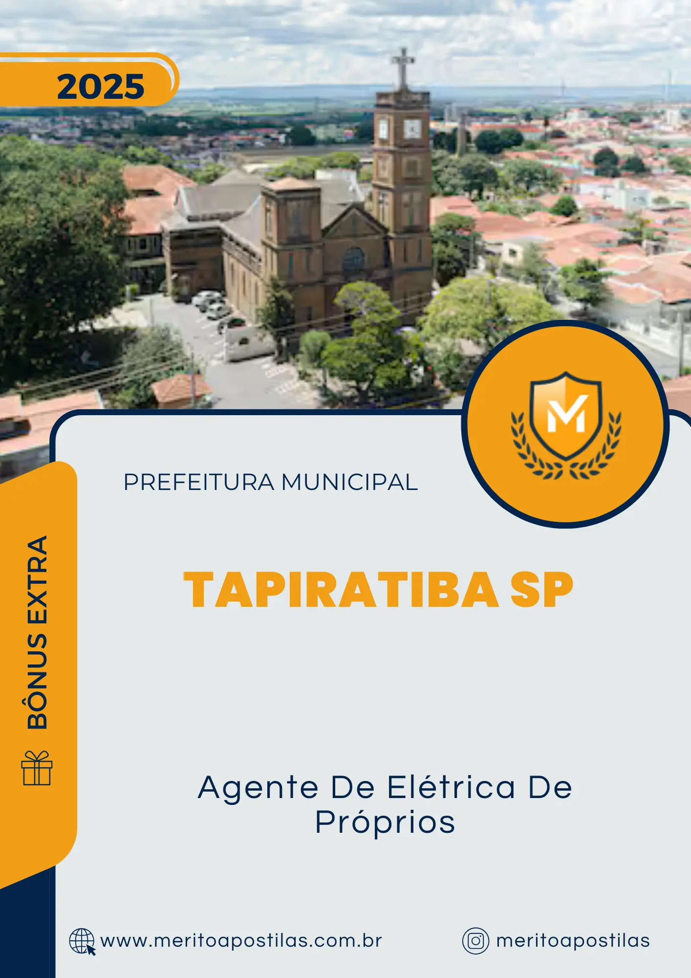 Apostila Agente De Elétrica De Próprios Prefeitura de Tapiratiba SP 2025
