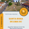 Apostila Agente Operacional De Serviços Diversos Prefeitura de Santa Rosa de Lima SC 2025