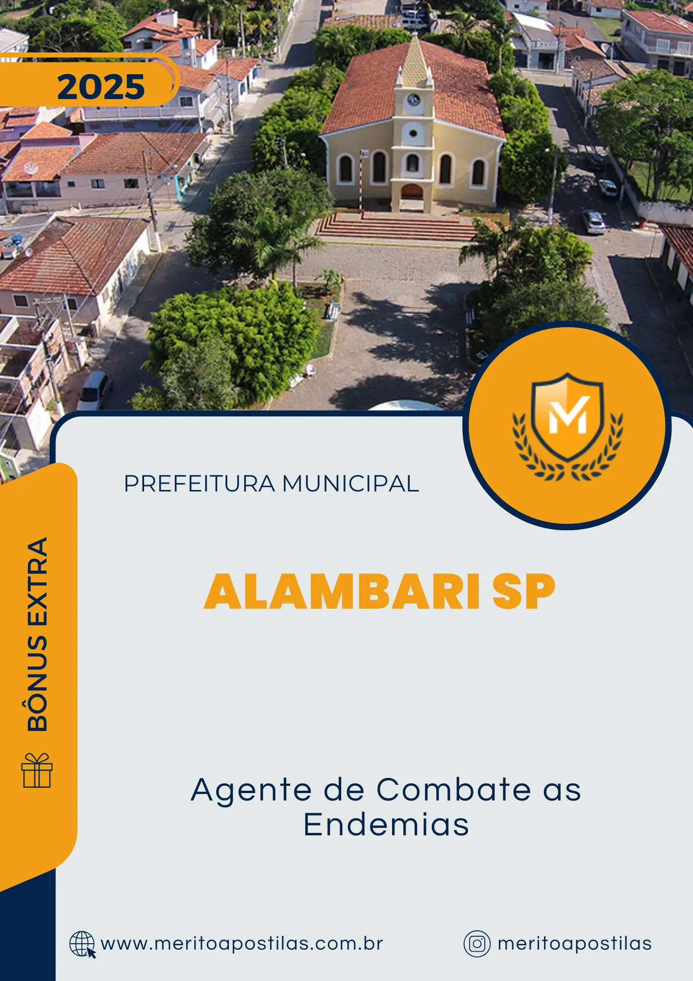 Apostila Agente de Combate as Endemias Prefeitura de Alambari SP 2025