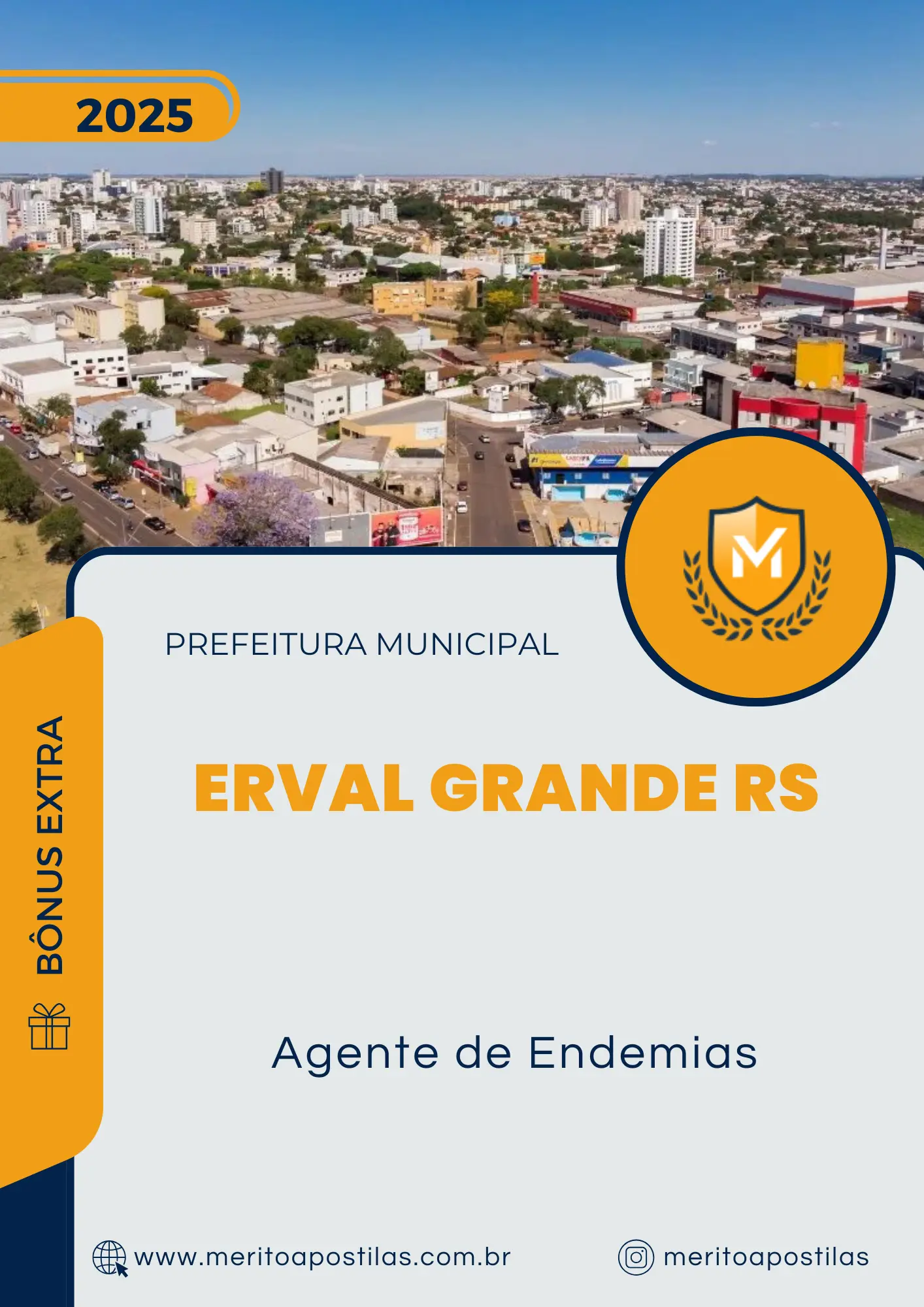 Apostila Agente de Endemias Prefeitura de Erval Grande RS 2025