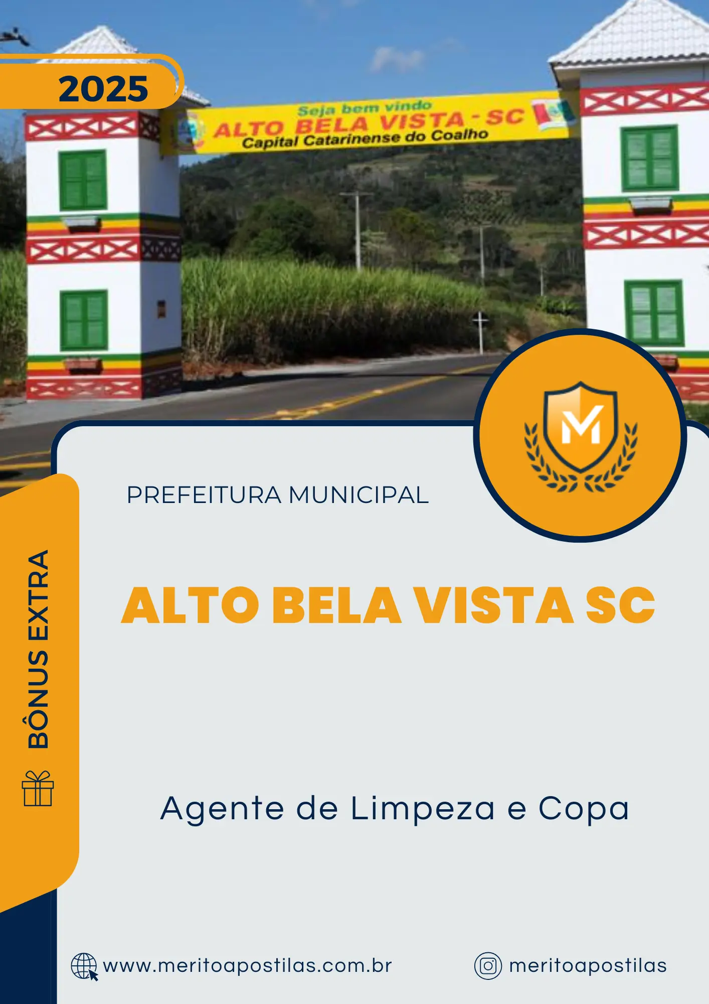 Apostila Agente de Limpeza e Copa Prefeitura de Alto Bela Vista SC 2025
