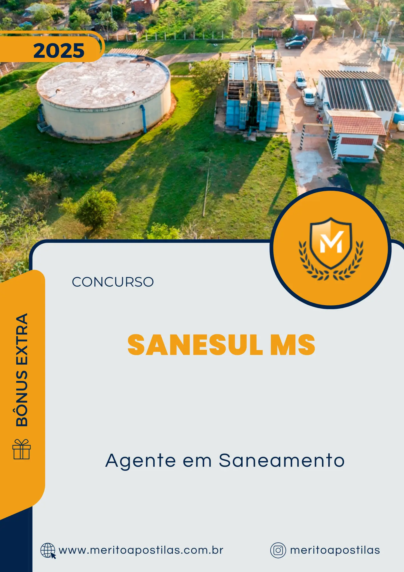 Apostila Agente em Saneamento Concurso SANESUL MS 2025