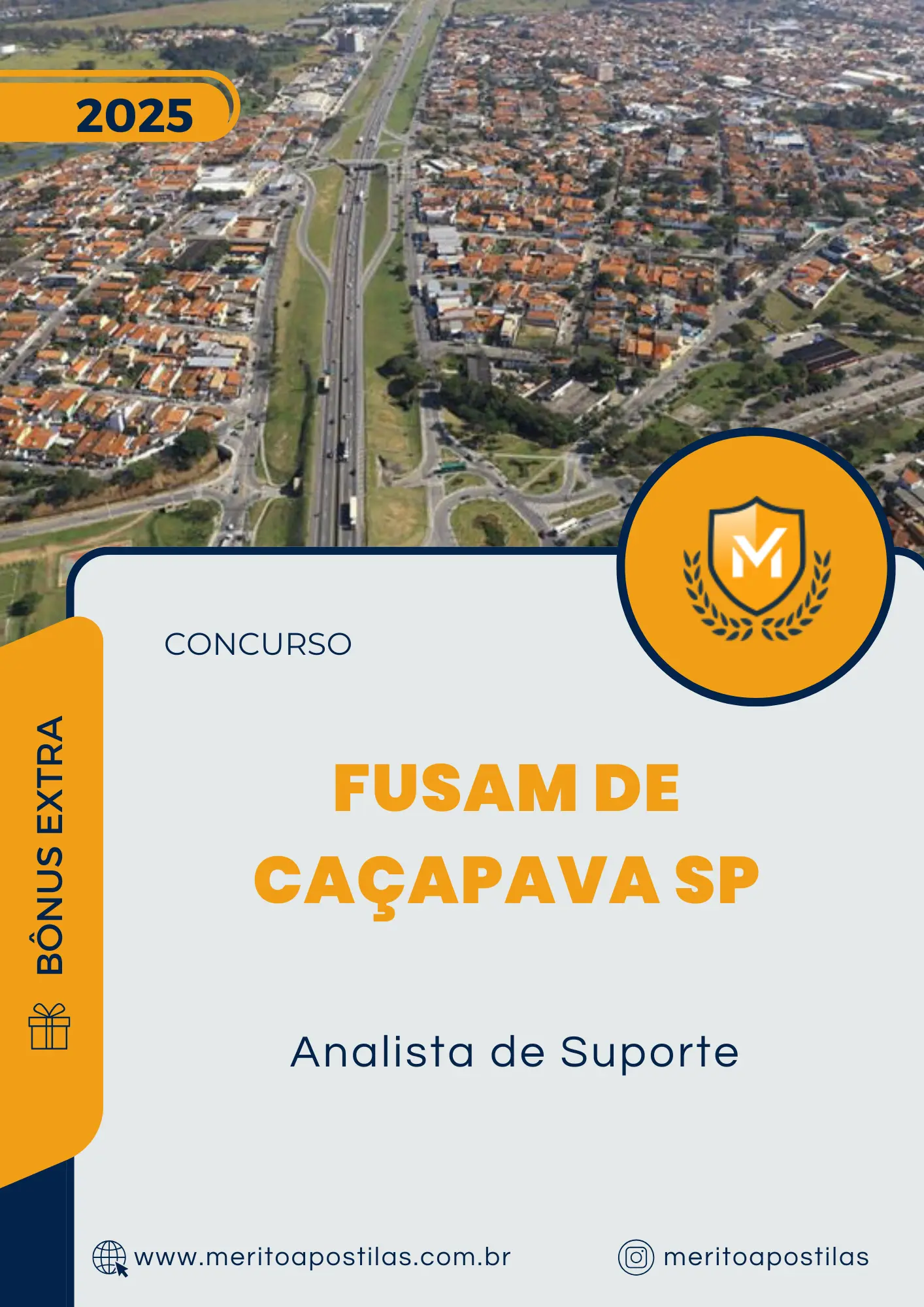 Apostila Analista de Suporte Concurso FUSAM de Caçapava SP 2025