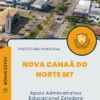 Apostila Apoio Administrativo Educacional Zeladora Prefeitura de Nova Canaã do Norte MT 2025