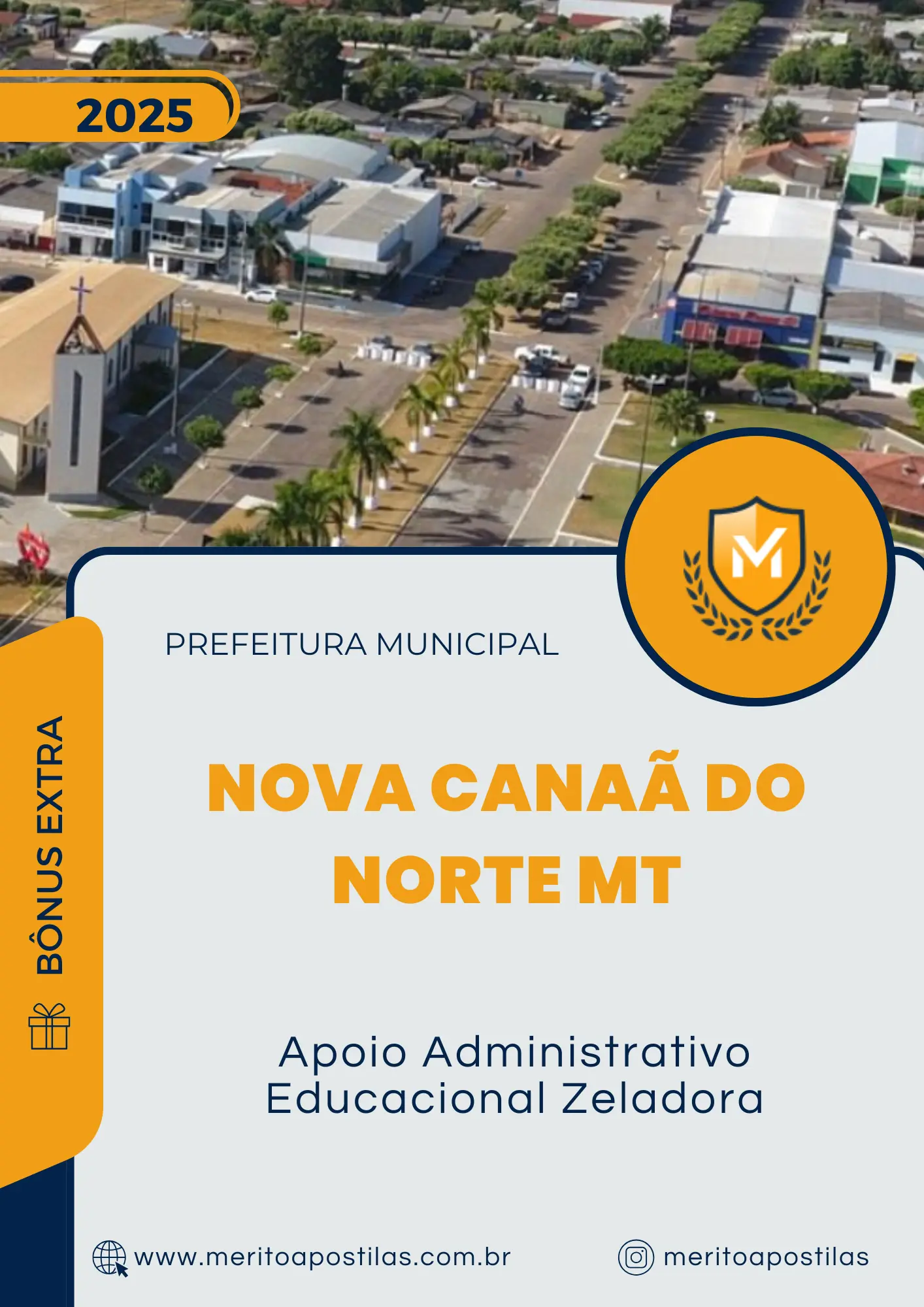 Apostila Apoio Administrativo Educacional Zeladora Prefeitura de Nova Canaã do Norte MT 2025
